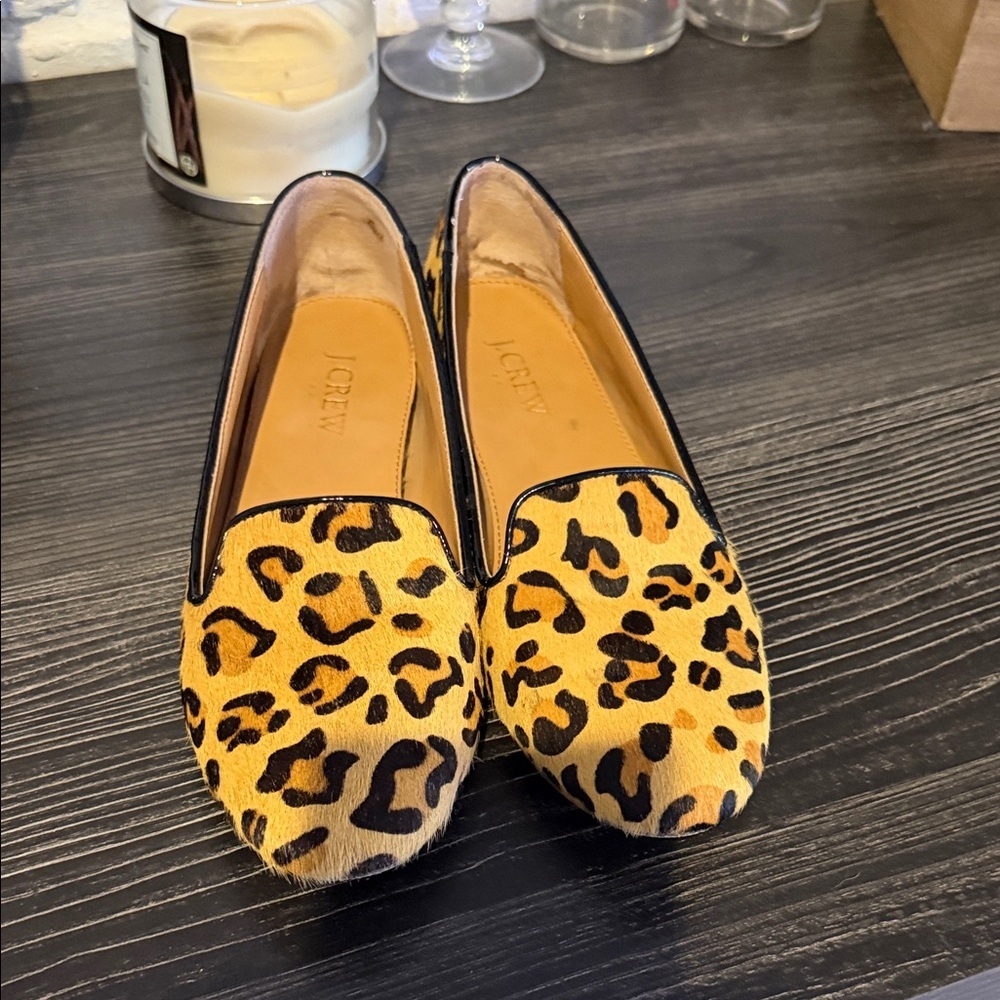J. Crew Animal Print Women's Loafers
